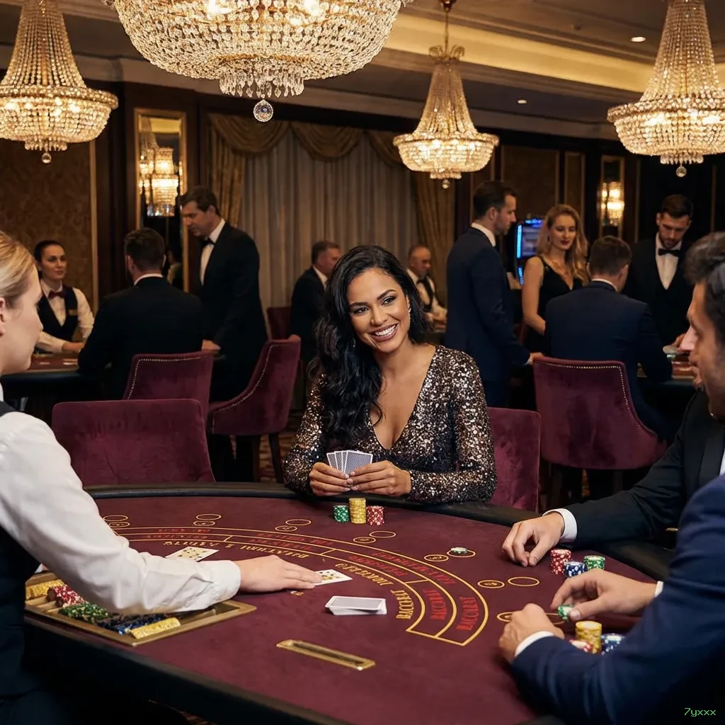 Cassino ao vivo da 7yxxx com dealers reais